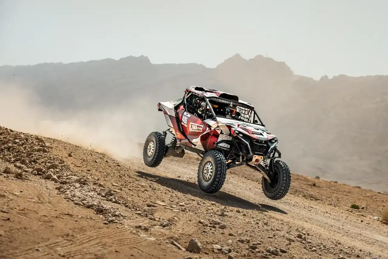 Chasing adrenaline through the sand 